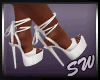 SW Basic White Heels