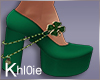 K St pat's day heels