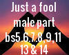 Just a fool (duet male)