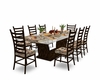 Boho Dining Table 8p