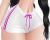 Shorts with pink details