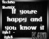 |K| IfYoureHappyAndYouKn