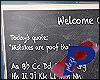 {P} Chalk Board