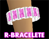 R-pink bracelete