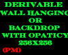(PM)Back Drop w/ Opaticy