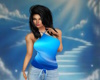 Cute Top in Blues