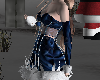 Xmas  drees diamon blue