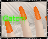 `e Orange Nails