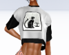 CC cat cropped top