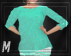 Teal Azteca Long Sleeve