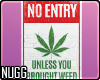 N| No Entry Poster