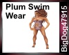 [BD] Plum Swim Wear