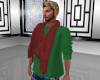 Green & Red Sweater Set