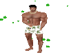 WEED WHITE BOXERS