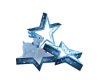 Blue reinder &stars