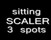 3 sitting spots scaling