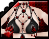 N~ Black&Red Necklace
