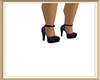Gothic Purple Rose Shoes
