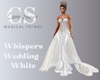 Whispers Wedding - White