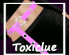 [Tc] Leather Belt Pink