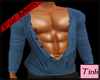 M - Blue Shirt