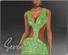!7 Siena Green Gown