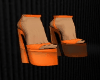 Orange Beauty Heels