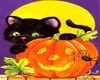 Kitty -  Pumpkin Sticker
