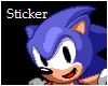Sonic Pixel Sticker
