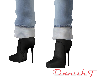 (DHT)Gina Black Boots