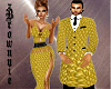 XXL Golden Honey Dress