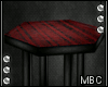 SImple Blk Red Table