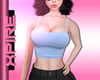 Pastel Blue Croptop