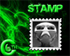 6C Alien Stamp