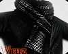 Wz.SCARF SHIRT BLACK