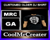 CUSTOMED OLDER DJ SHIRT