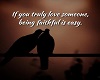 never
