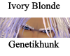 Ivory Blonde Eyebrows