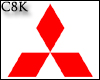 C8K Mitsubishi Emblem