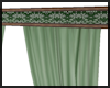 Country Green Curtains ~