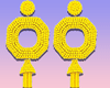 !H! Yellow Earrings/dev