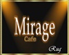 Mirage Cafe-Round Rug