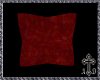 Goth Blood Red Pillow