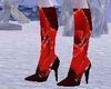 Lovely red wine boots