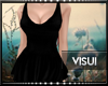 V| Black Vest Dress