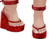 Red Xmas Shoes