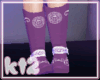 kt2 Purple TCU Boots