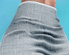 Ruched Denim Short Skirt