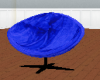 blue cuddle chair