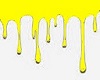 Toxic Yellow Paint Drip